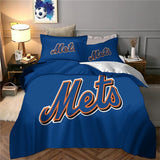 Laden Sie das Bild in den Galerie-Viewer, New York Mets Bedding Set Quilt Cover Without Filler