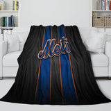 Laden Sie das Bild in den Galerie-Viewer, New York Mets Blanket Flannel Throw Room Decoration