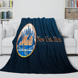 Laden Sie das Bild in den Galerie-Viewer, New York Mets Blanket Flannel Throw Room Decoration