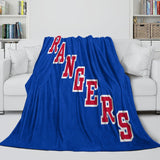 Laden Sie das Bild in den Galerie-Viewer, New York Rangers Blanket Flannel Throw Kids Room Decoration