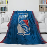 Laden Sie das Bild in den Galerie-Viewer, New York Rangers Blanket Flannel Throw Kids Room Decoration