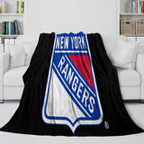 Laden Sie das Bild in den Galerie-Viewer, New York Rangers Blanket Flannel Throw Kids Room Decoration