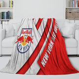 Laden Sie das Bild in den Galerie-Viewer, New York Red Bulls Blanket Flannel Fleece Throw Room Decoration