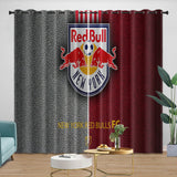 Laden Sie das Bild in den Galerie-Viewer, New York Red Bulls Curtains Blackout Window Drapes Room Decoration