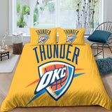Laden Sie das Bild in den Galerie-Viewer, Oklahoma City Thunder Bedding Set Duvet Cover Without Filler
