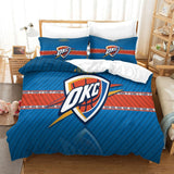 Laden Sie das Bild in den Galerie-Viewer, Oklahoma City Thunder Bedding Set Duvet Cover Without Filler