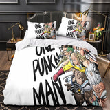 Laden Sie das Bild in den Galerie-Viewer, One-Punch Man Bedding Set Pattern Quilt Cover Without Filler