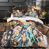 Laden Sie das Bild in den Galerie-Viewer, One-Punch Man Bedding Set Pattern Quilt Cover Without Filler