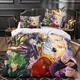 Laden Sie das Bild in den Galerie-Viewer, One-Punch Man Bedding Set Pattern Quilt Cover Without Filler