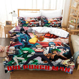 Laden Sie das Bild in den Galerie-Viewer, One-Punch Man Bedding Set Pattern Quilt Cover Without Filler