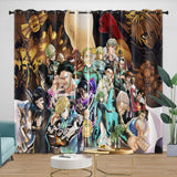 Laden Sie das Bild in den Galerie-Viewer, One-Punch Man Curtains Blackout Window Drapes Room Decoration