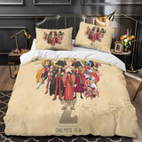 Laden Sie das Bild in den Galerie-Viewer, One Piece Film Red Bedding Set Pattren Quilt Duvet Cover Without Filler