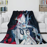 Laden Sie das Bild in den Galerie-Viewer, One Piece Film Red Blanket Flannel Throw Kids Room Decoration