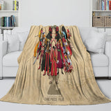 Laden Sie das Bild in den Galerie-Viewer, One Piece Film Red Blanket Pattern Flannel Throw Room Decoration