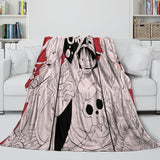 Laden Sie das Bild in den Galerie-Viewer, One Piece Film Red Blanket Pattern Flannel Throw Room Decoration