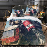 Laden Sie das Bild in den Galerie-Viewer, Optimus Prime Duvet Cover Pattern Bedding Set Without Filler