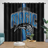 Laden Sie das Bild in den Galerie-Viewer, Orlando Magic Curtains Blackout Window Drapes Room Decoration