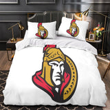 Laden Sie das Bild in den Galerie-Viewer, Ottawa Senators Bedding Set Quilt Duvet Cover Without Filler