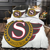 Laden Sie das Bild in den Galerie-Viewer, Ottawa Senators Bedding Set Quilt Duvet Cover Without Filler