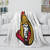 Laden Sie das Bild in den Galerie-Viewer, Ottawa Senators Blanket Flannel Throw Kids Room Decoration