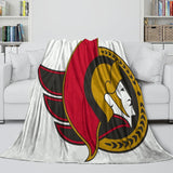 Laden Sie das Bild in den Galerie-Viewer, Ottawa Senators Blanket Flannel Throw Kids Room Decoration