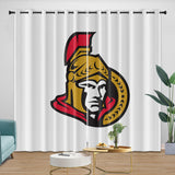 Laden Sie das Bild in den Galerie-Viewer, Ottawa Senators Curtains Blackout Window Drapes Room Decoration
