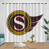 Laden Sie das Bild in den Galerie-Viewer, Ottawa Senators Curtains Blackout Window Drapes Room Decoration