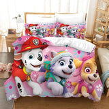 Laden Sie das Bild in den Galerie-Viewer, PAW Patrol Bedding Set Kids Duvet Cover Without Filler