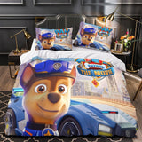 Laden Sie das Bild in den Galerie-Viewer, PAW Patrol The Movie Bedding Set Quilt Duvet Cover Without Filler