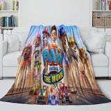 Laden Sie das Bild in den Galerie-Viewer, PAW Patrol The Movie Blanket Flannel Throw Kids Room Decoration
