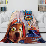 Laden Sie das Bild in den Galerie-Viewer, PAW Patrol The Movie Blanket Flannel Throw Kids Room Decoration