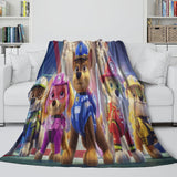 Laden Sie das Bild in den Galerie-Viewer, PAW Patrol The Movie Blanket Flannel Throw Kids Room Decoration