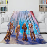 Laden Sie das Bild in den Galerie-Viewer, PAW Patrol The Movie Blanket Flannel Throw Kids Room Decoration