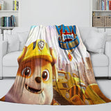 Laden Sie das Bild in den Galerie-Viewer, PAW Patrol The Movie Blanket Flannel Throw Room Decoration