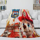 Laden Sie das Bild in den Galerie-Viewer, PAW Patrol The Movie Blanket Flannel Throw Room Decoration