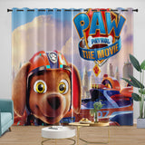 Laden Sie das Bild in den Galerie-Viewer, PAW Patrol The Movie Curtains Blackout Window Drapes Kids Room Decoration