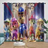 Laden Sie das Bild in den Galerie-Viewer, PAW Patrol The Movie Curtains Blackout Window Drapes Kids Room Decoration