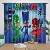 Laden Sie das Bild in den Galerie-Viewer, PJ Masks Curtains Kids Blackout Window Drapes Room Decoration
