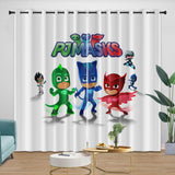 Laden Sie das Bild in den Galerie-Viewer, PJ Masks Curtains Kids Blackout Window Drapes Room Decoration