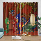 Laden Sie das Bild in den Galerie-Viewer, PJ Masks Curtains Pattern Blackout Window Drapes Room Decoration
