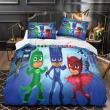Laden Sie das Bild in den Galerie-Viewer, PJ Masks Duvet Cover Kids Bedding Set Without Filler