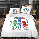 Laden Sie das Bild in den Galerie-Viewer, PJ Masks Duvet Cover Kids Bedding Set Without Filler