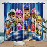Laden Sie das Bild in den Galerie-Viewer, Paw Patrol 2025 Curtains Kids Blackout Window Drapes