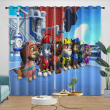 Laden Sie das Bild in den Galerie-Viewer, Paw Patrol 2025 Curtains Pattern Blackout Window Drapes