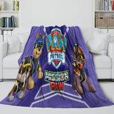 Laden Sie das Bild in den Galerie-Viewer, Paw Patrol Mission Paw Blanket Flannel Throw Room Decoration
