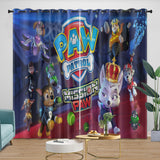 Laden Sie das Bild in den Galerie-Viewer, Paw Patrol Mission Paw Curtains Pattern Blackout Window Drapes Room Decoration