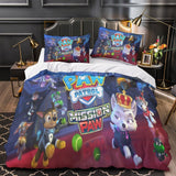 Laden Sie das Bild in den Galerie-Viewer, Paw Patrol Mission Paw Duvet Cover Bedding Set Without Filler