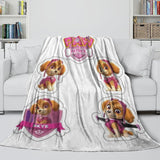 Laden Sie das Bild in den Galerie-Viewer, Paw Patrol Skye Blanket Flannel Throw Kids Room Decoration