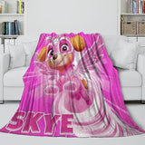 Laden Sie das Bild in den Galerie-Viewer, Paw Patrol Skye Blanket Flannel Throw Kids Room Decoration