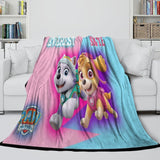 Laden Sie das Bild in den Galerie-Viewer, Paw Patrol Skye Blanket Flannel Throw Kids Room Decoration
